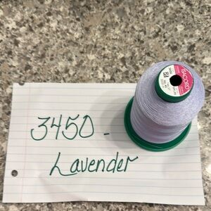 Isacord Lavender Embroidery Thread